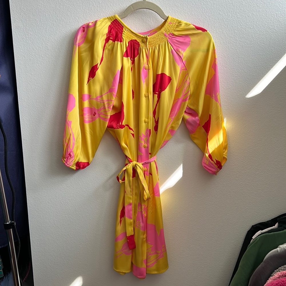 Tucker floral mini dress